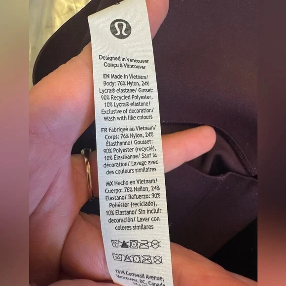 NWT lululemon Glow Up leggings - Picture 4 of 4